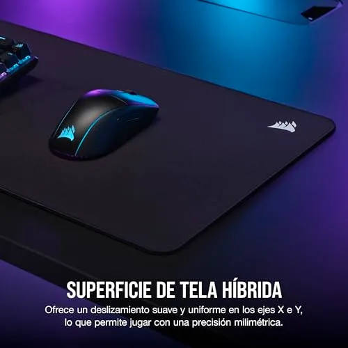 Corsair ▫️ Tapete de rato ampliado para jogos MM500 v2 – Preto 3