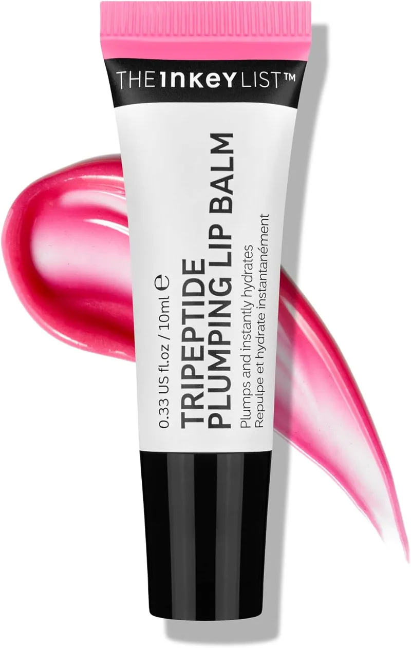 The INKEY List ▫️ Tripeptide Plumping Lip Balm 10 ml | Bálsamo labial com cor e efeito volumizador clinicamente comprovado