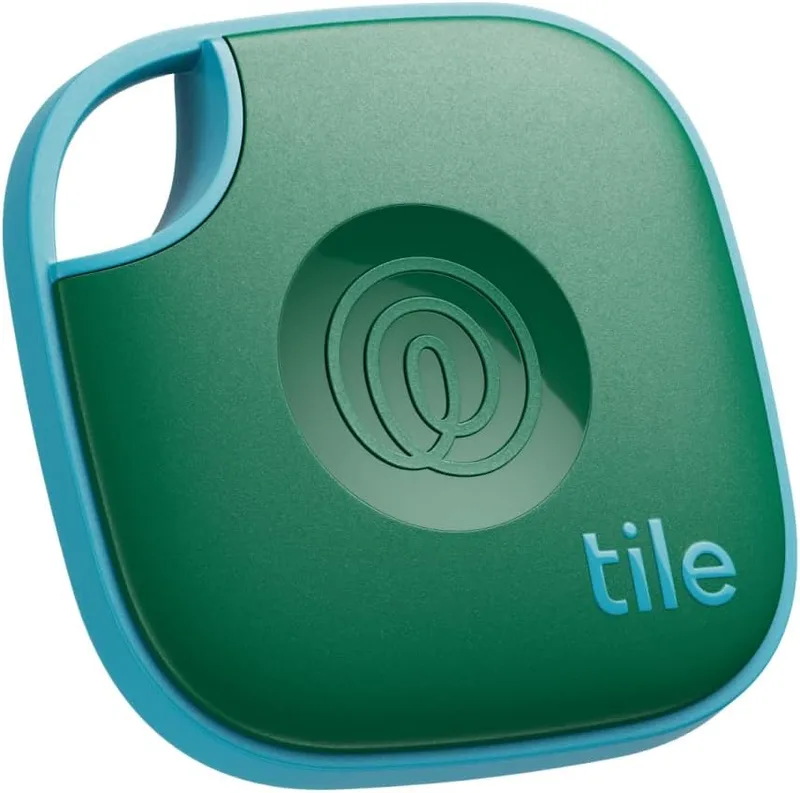 Life360 ▫️ Tile by Mate - Localizador Bluetooth, Localizador de chaves e Localizador de objectos para chaves, malas e muito mais. Compatível com iOS e Android. Embalagem de 1 (Verde Surf)