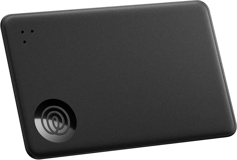 Life360 ▫️ Tile Slim - Localizador Bluetooth para carteiras, etiquetas de bagagem, passaportes e muito mais. Compatível com iOS e Android. Embalagem de 1 unidade (preto)