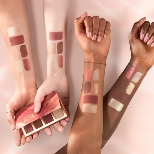 Catrice Cosmetics ▫️ Catrice Paleta de sombras e blush Cozy Glow, de longa duração, brilhante, mate (10 g) 4