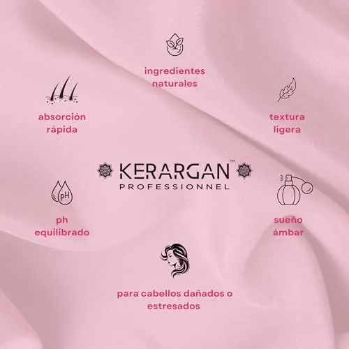 KERARGAN ▫️ Conjunto de Queratina: Champô e Esfoliante Capilar - 500 ml + 250 ml 5