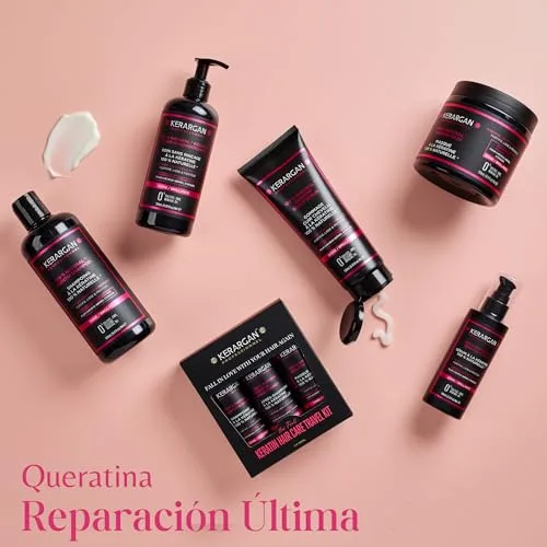 KERARGAN ▫️ Conjunto de Queratina: Champô e Esfoliante Capilar - 500 ml + 250 ml 7
