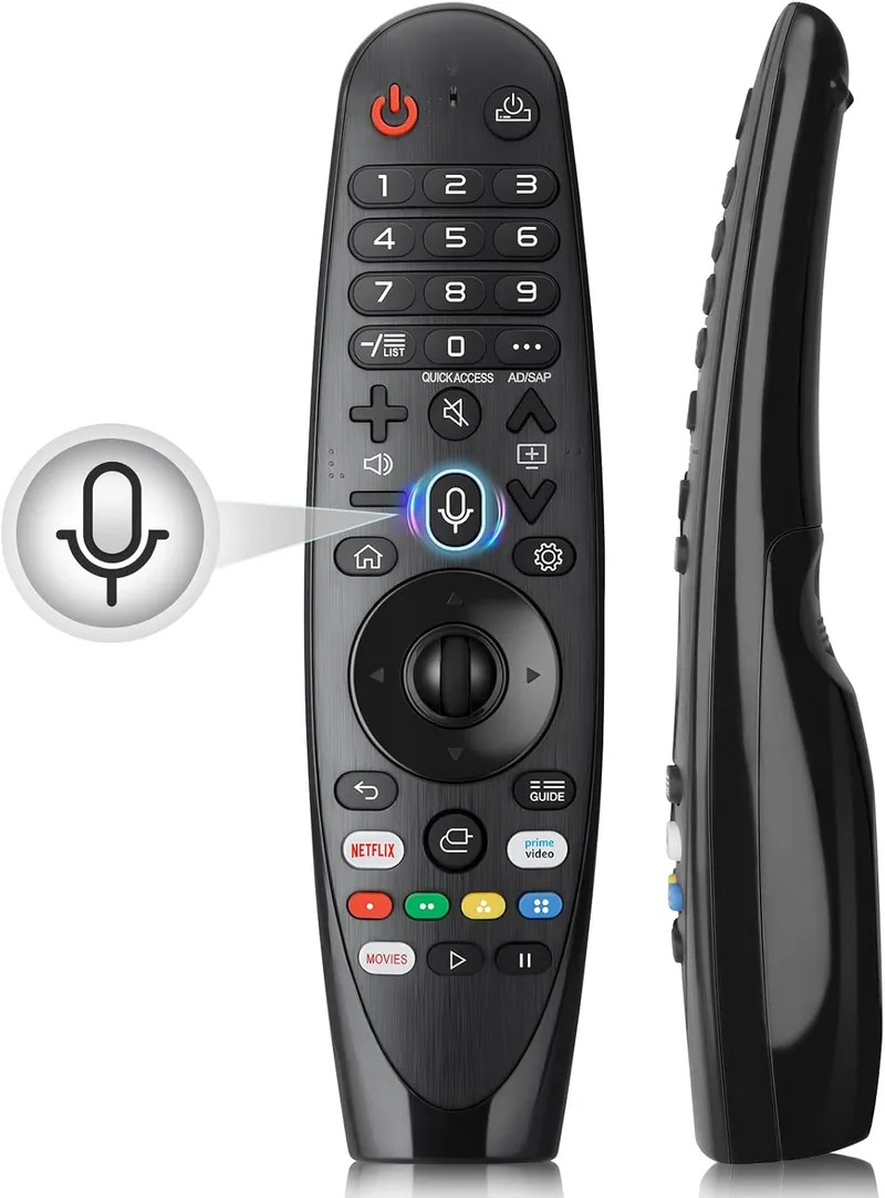 YOSUN ▫️ Controlo remoto mágico para LG-Smart-TV Controlo remoto, universal para AKB75855501 MR19BA MR20BA MR20GA MR21GA MR22GA MR23GA original, com ponteiro e função de voz