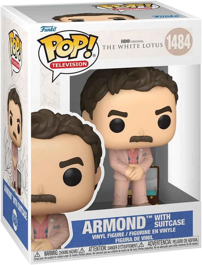 Funko ▫️ Pop! TV: The White Lotus - Armond com mala
