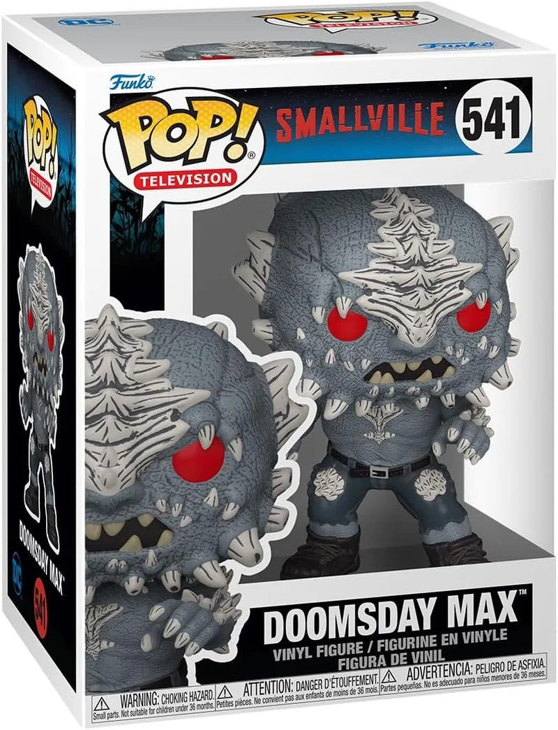 Funko ▫️ Pop! Television: Smallville - Doomsday MAX - Figura de vinil colecionável - Ideia para presente - Produtos oficiais - Brinquedos para crianças e adultos - Fãs de séries de TV - Boneco para colecionadores