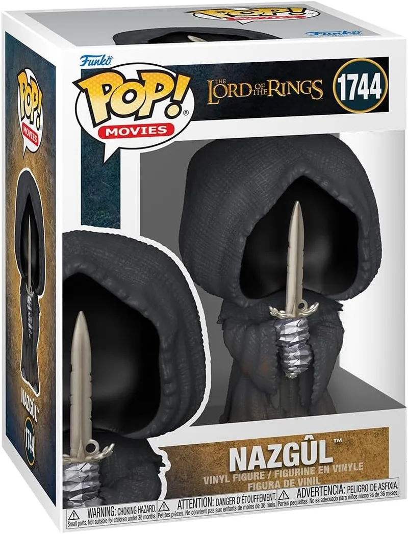 Funko ▫️ Pop! Movies: O Senhor dos Anéis S8 - Nazgul - O Senhor dos Anéis - Figura de vinil colecionável - Ideia para presente - Produtos oficiais - Brinquedos para crianças e adultos - Fãs de cinema