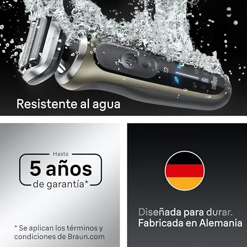 Braun ▫️ Series 7 Máquina de barbear elétrica para homem, 72-C7650CC, Dourada 5