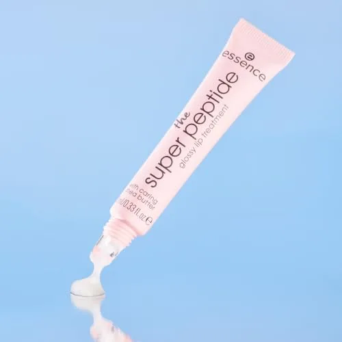Essence Cosmetics ▫️ essence Tratamento labial The Super Peptide, suavizante, com vitaminas, cuidado, brilho (10 ml) 3