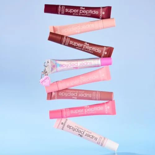 Essence Cosmetics ▫️ essence Tratamento labial The Super Peptide, suavizante, com vitaminas, cuidado, brilho (10 ml) 4