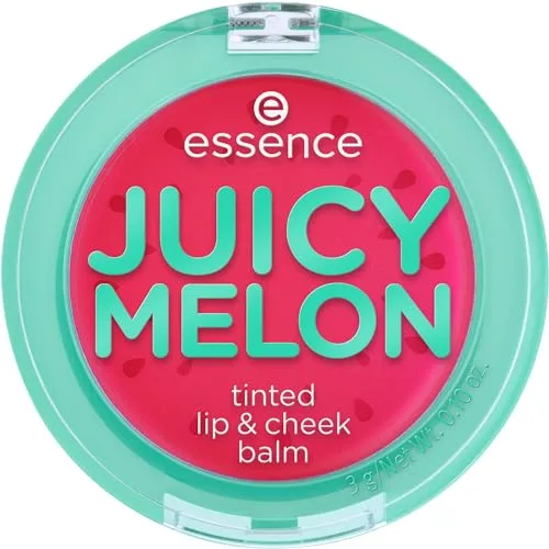 Essence Cosmetics ▫️ essence Bálsamo com cor para lábios e bochechas JUICY MELON (3 g) 2