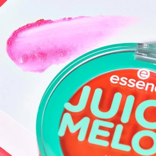Essence Cosmetics ▫️ essence Bálsamo com cor para lábios e bochechas JUICY MELON (3 g) 7