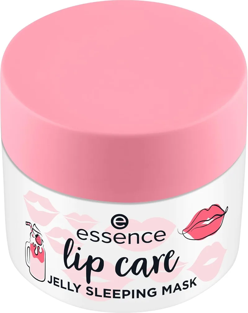 essence ▫️ Jelly Lip Care Máscara de Noite, Hidratar/Moisturizar, Regenerar, Cuidar, Gel (8G)