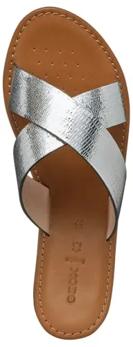 Geox ▫️ D Sozy S H Sandália deslizante para mulher 5