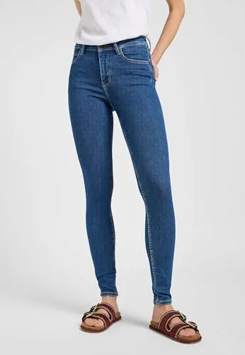 Lee ▫️ Calças de ganga para mulher - Corte skinny de cintura alta - Scarlett High 2