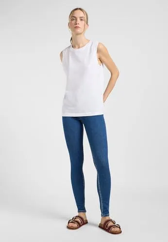 Lee ▫️ Calças de ganga para mulher - Corte skinny de cintura alta - Scarlett High 4