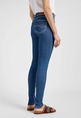 Lee ▫️ Calças de ganga para mulher - Corte skinny de cintura alta - Scarlett High 5