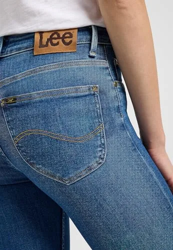Lee ▫️ Calças de ganga para mulher - Corte skinny de cintura alta - Scarlett High 6
