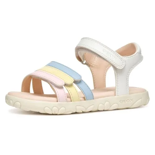 Geox ▫️ J Sandal Haiti Girl - Sandálias para meninas 5