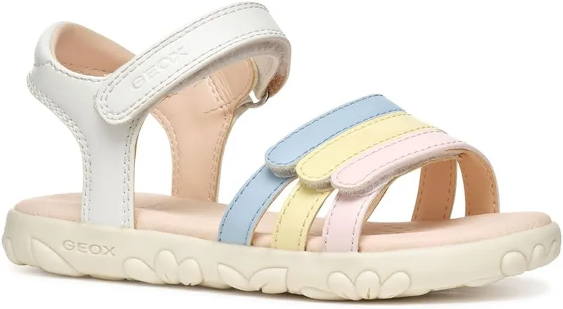 Geox ▫️ J Sandal Haiti Girl - Sandálias para meninas
