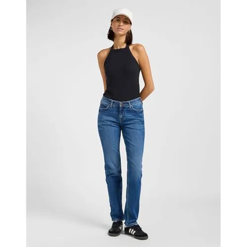 Lee ▫️ T-shirt para mulher - Corte justo - Top halter com costas abertas - Crudo 5