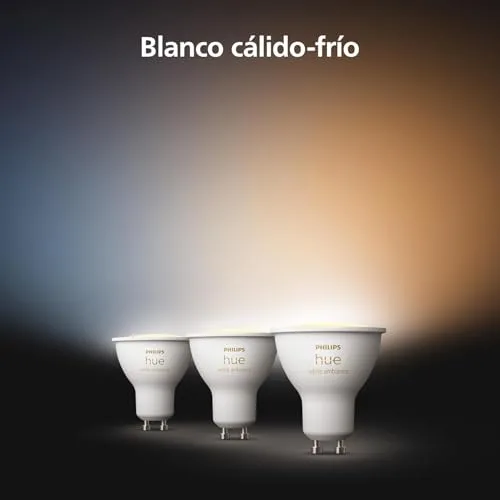 Philips Hue ▫️ Lâmpada GU10, 3 unidades 2
