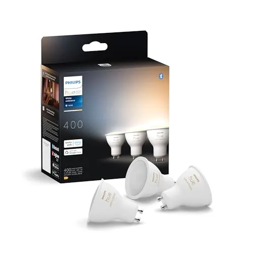 Philips Hue ▫️ Lâmpada GU10, 3 unidades 4