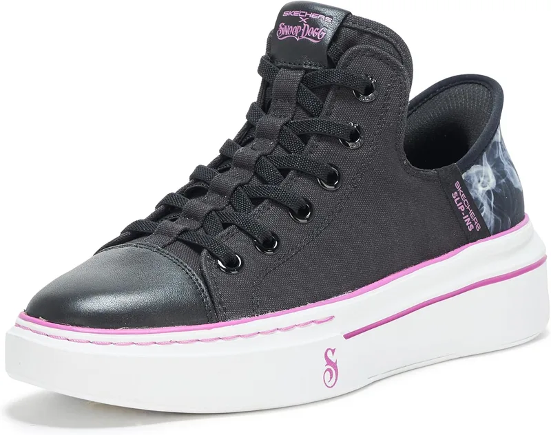 Skechers ▫️ Mulher Snoop One OG Slip-In em pele - Ténis desportivos