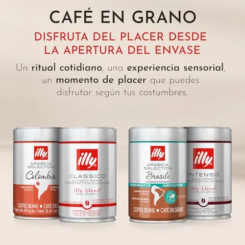 illy ▫️ Café em Grão Moído CLASSICO, 1 lata de 500 g 3