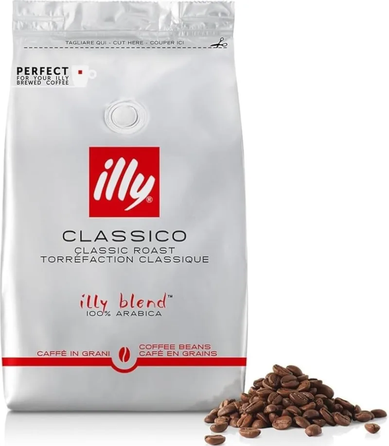 illy ▫️ Café em Grão Moído CLASSICO, 1 lata de 500 g