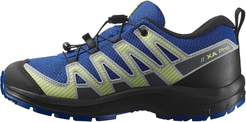 Salomon XA Pro V8 WeatherSapatos de criança Salomon Waterproof Everyday, impermeáveis, confortáveis, aderência em todo o terreno, desportivos