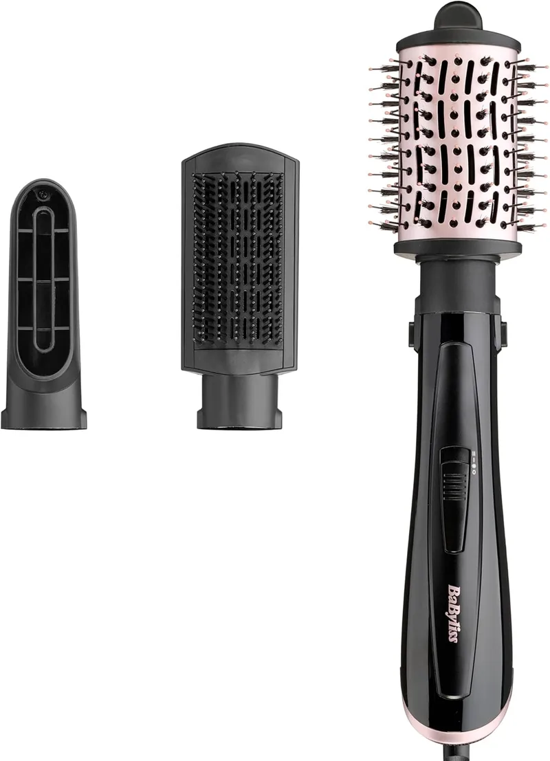 BaByliss ▫️ AS128E Escova de ar Style Smooth 1000 W. Seca, alisa, dá volume e penteia, tudo num só aparelho. Tecnologia iônica anti-frizz