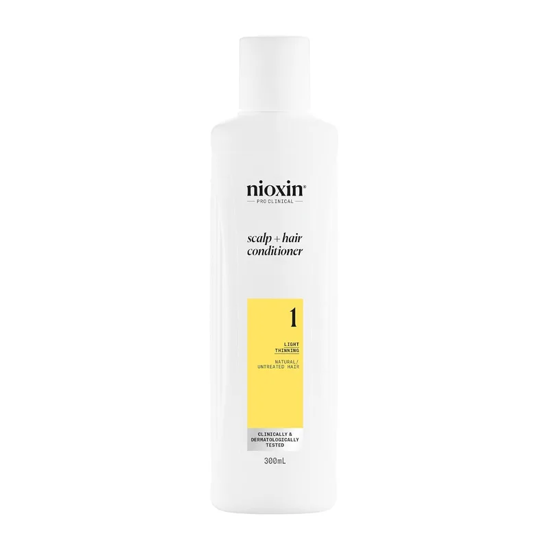 NIOXIN ▫️ Sistema 1 - Champô / Condicionador / Tratamento - para o cabelo e o couro cabeludo - Cabelo natural com enfraquecimento ligeiro