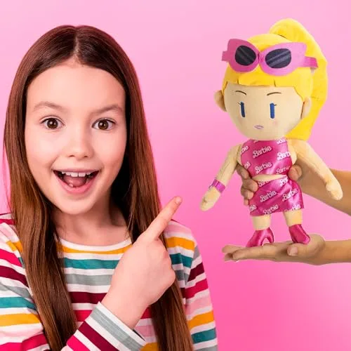 Bizak ▫️ Stumble Guys X Barbie Peluche de 30 cm Barbie (64110027) 4