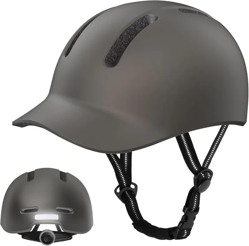 KINGLEAD ▫️ Capacete de Bicicleta, Capacete Urbano Commuter, Capacete de Bicicleta Elegante para Homem e Mulher, para Ciclismo, Trekking, Cidade, Scooter, Capacete Ajustável