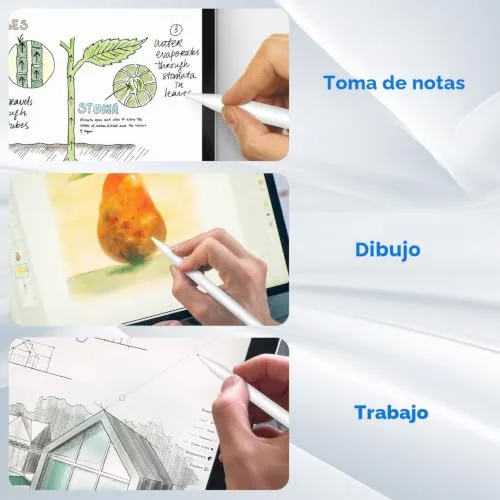 MoKo ▫️ com 4 pontas, compatível com o Apple Pencil Pro/USB-C/2.ª/1.ª geração 6
