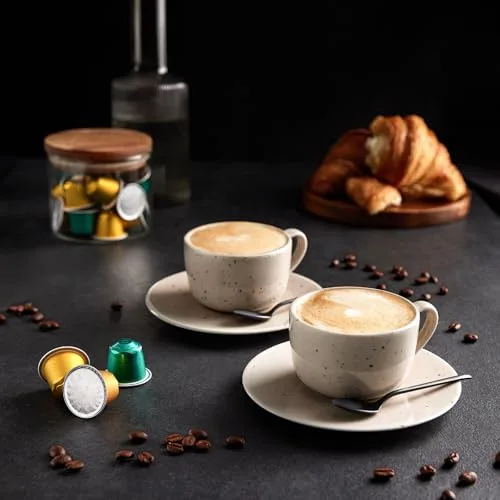 by Amazon ▫️ da Amazon Cápsulas de café em alumínio com sabor a caramelo, compatíveis com Nespresso, 20 unidades (1 embalagem de 20), certificadas pela Rainforest Alliance 6