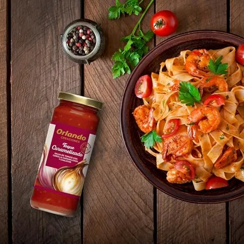 ORLANDO ▫️ Molho de Tomate com Cebola Caramelizada e Chalotas, Frasco de 340 g 3