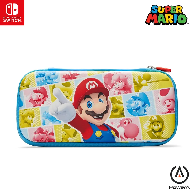 Power A ▫️ Capa fina PowerA para Nintendo Switch ou Nintendo Switch Lite - Charcoal