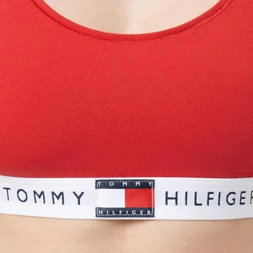 Tommy Hilfiger ▫️ Sutiã Bralette para Mulher, sem forro, com logótipo na cintura 2