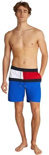 Tommy Hilfiger ▫️ Fato de banho para homem com cordão longo e cintura ajustável 4