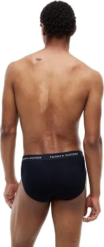 Tommy Hilfiger ▫️ Cuecas boxer, embalagem de 3, para homem, cuecas justas, tecido elástico 2