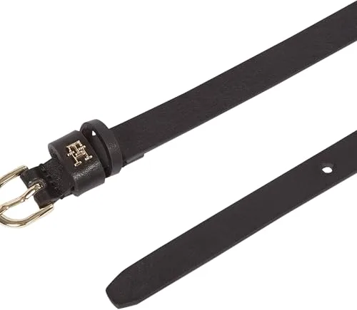 Tommy Hilfiger ▫️ Cinto para mulher Essential Effortless, 1,5 cm de largura, Preto (Black), 70 cm 3