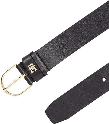 Tommy Hilfiger ▫️ Cinto para mulher Essential Effortless, 3,5 cm, com fivela em forma de espiga 2