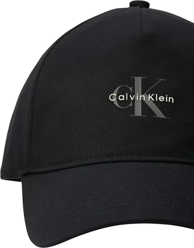 Calvin Klein ▫️ Boné para homem, com logótipo simples e painel em algodão 5
