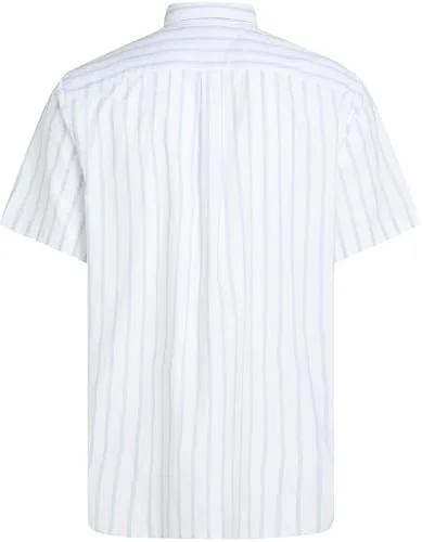 Tommy Hilfiger ▫️ Camisa de popelina para homem Flex Poplin de manga curta 5