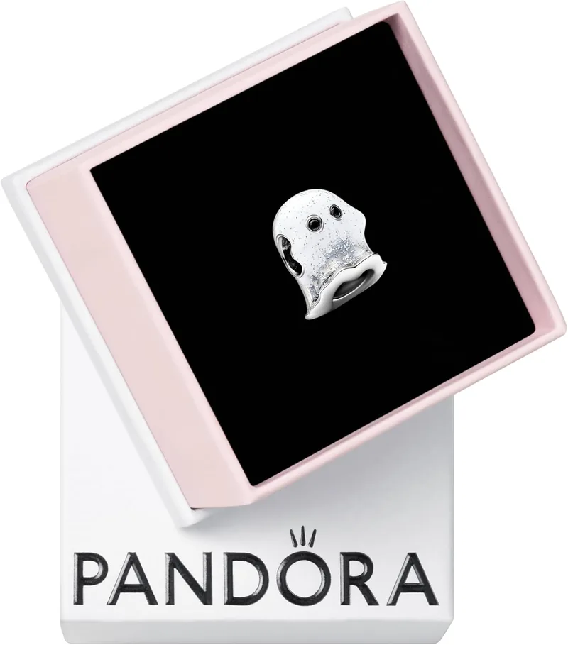 PANDORA ▫️ Charm Moments 793404C01 Fantasma Boo