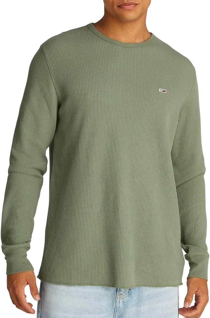 Tommy Jeans ▫️ T-shirt L/S para homem