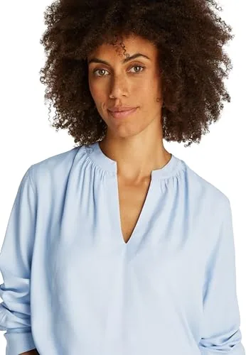 Tommy Hilfiger ▫️ Blusa para mulher em viscose macia com gola em V 3