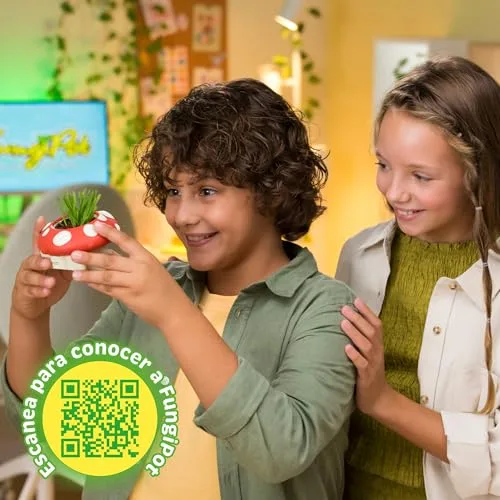 Garden KEEPERS ▫️ FungiPot – Vaso Inteligente com Animal de Estimação Digital Interativo 6